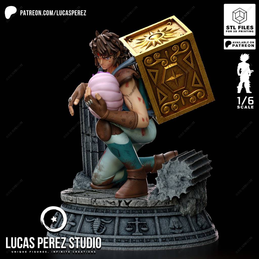 P站图纸印象馆 Lucas Perez 黄金圣斗士 艾俄洛斯 Lucas Perez 黄金圣斗士 艾俄洛斯