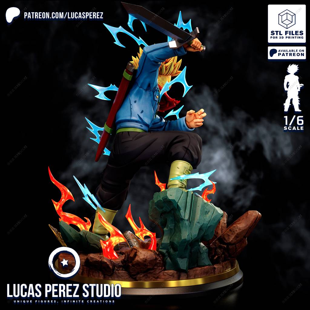 P站图纸印象馆 Lucas Perez 龙珠 特兰克斯 Lucas Perez 龙珠 特兰克斯