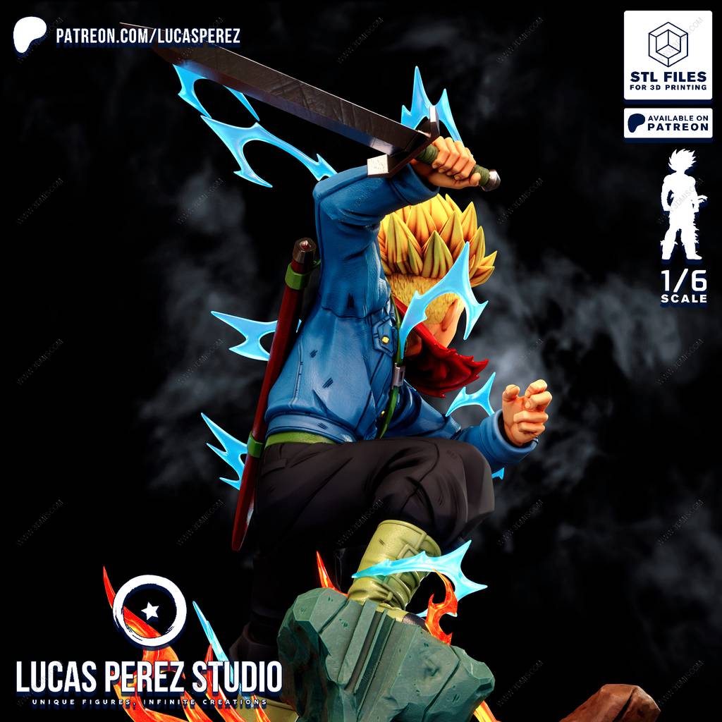 P站图纸印象馆 Lucas Perez 龙珠 特兰克斯 Lucas Perez 龙珠 特兰克斯