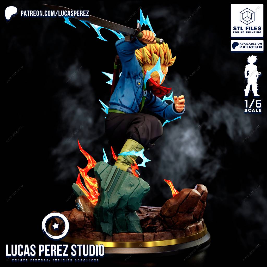 P站图纸印象馆 Lucas Perez 龙珠 特兰克斯 Lucas Perez 龙珠 特兰克斯