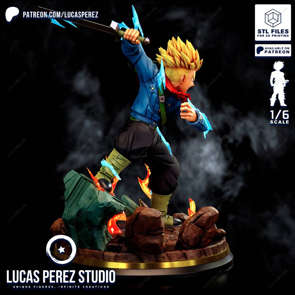 P站图纸印象馆 Lucas Perez 龙珠 特兰克斯 Lucas Perez 龙珠 特兰克斯