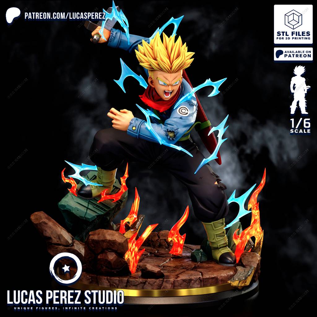 P站图纸印象馆 Lucas Perez 龙珠 特兰克斯 Lucas Perez 龙珠 特兰克斯