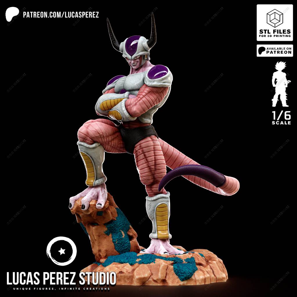 P站图纸印象馆 Lucas Perez 龙珠 弗利萨 Lucas Perez 龙珠 弗利萨