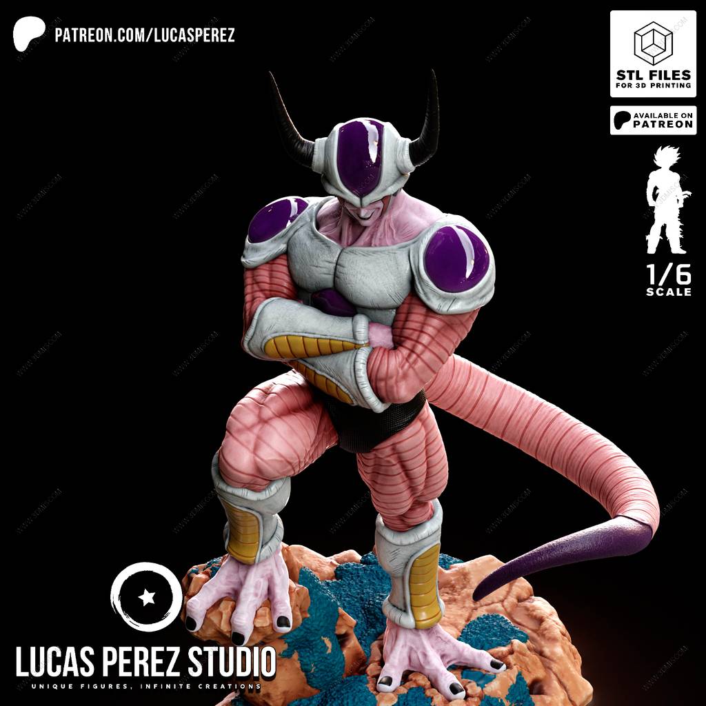 P站图纸印象馆 Lucas Perez 龙珠 弗利萨 Lucas Perez 龙珠 弗利萨