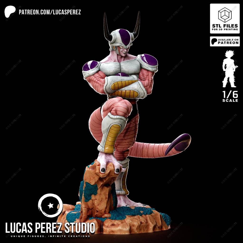 P站图纸印象馆 Lucas Perez 龙珠 弗利萨 Lucas Perez 龙珠 弗利萨