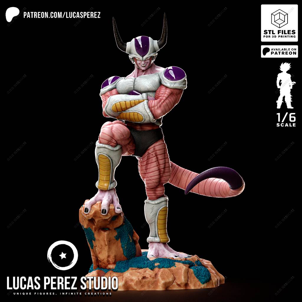 P站图纸印象馆 Lucas Perez 龙珠 弗利萨 Lucas Perez 龙珠 弗利萨