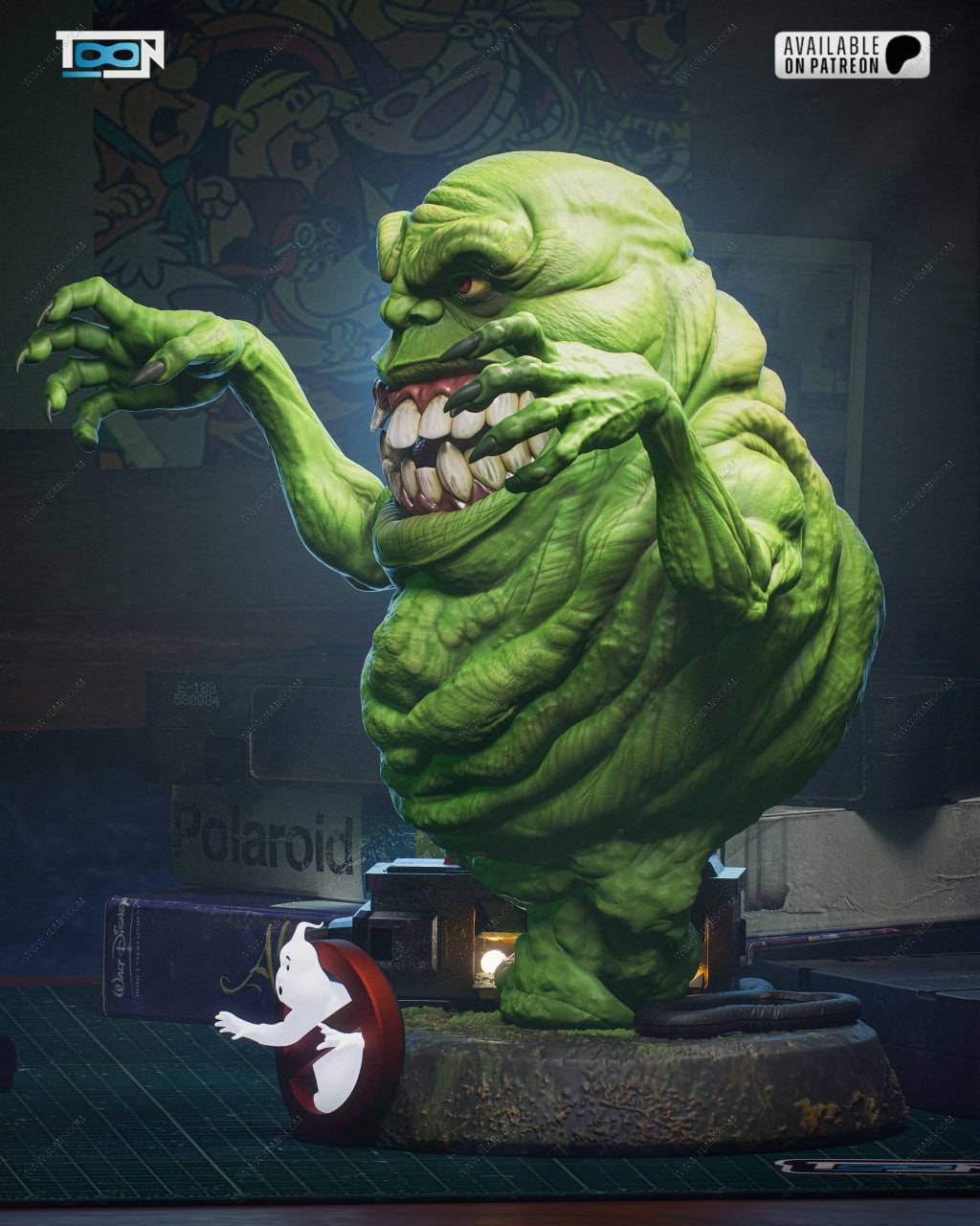 P站图纸印象馆 Toon Studios 捉鬼敢死队 史莱姆 Toon Studios 捉鬼敢死队 史莱姆