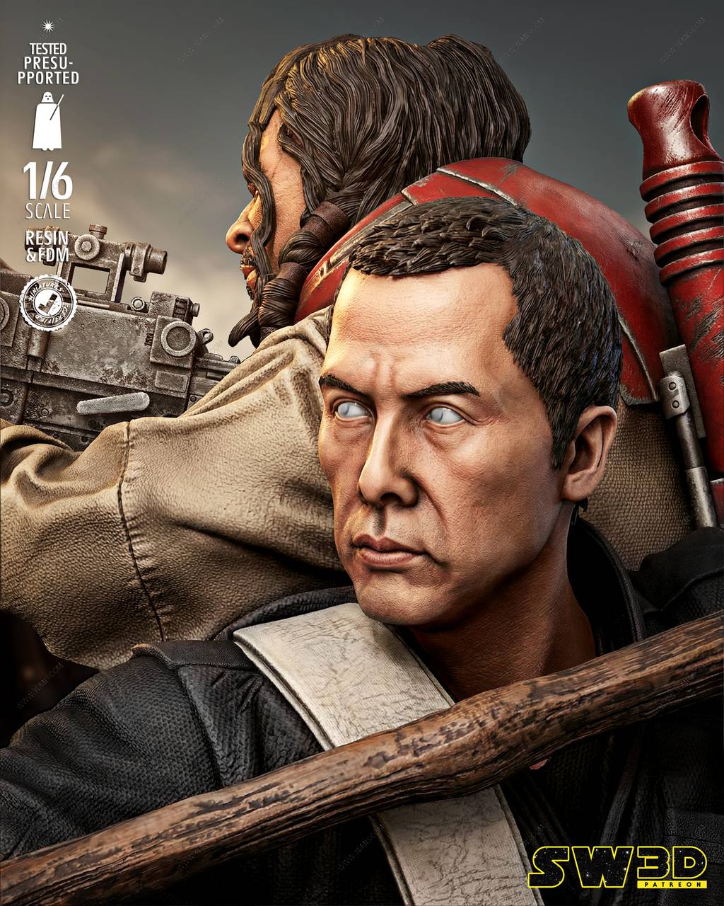 P站图纸印象馆 SW3D 星球大战 奇鲁特·英威和贝兹·马彪斯 SW3D 星球大战 奇鲁特·英威和贝兹·马彪斯