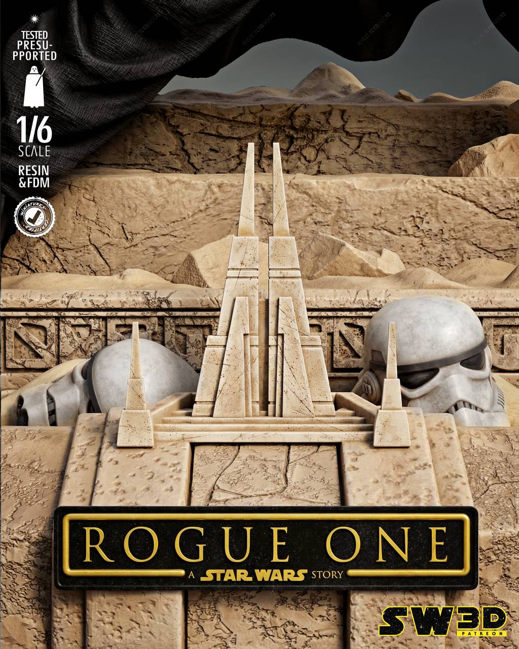 P站图纸印象馆 SW3D 星球大战 奇鲁特·英威和贝兹·马彪斯 SW3D 星球大战 奇鲁特·英威和贝兹·马彪斯