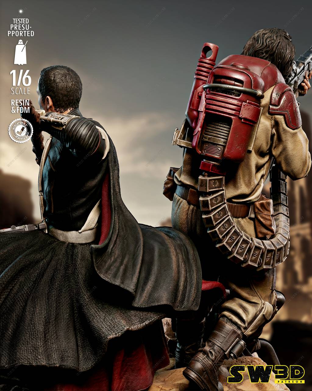 P站图纸印象馆 SW3D 星球大战 奇鲁特·英威和贝兹·马彪斯 SW3D 星球大战 奇鲁特·英威和贝兹·马彪斯