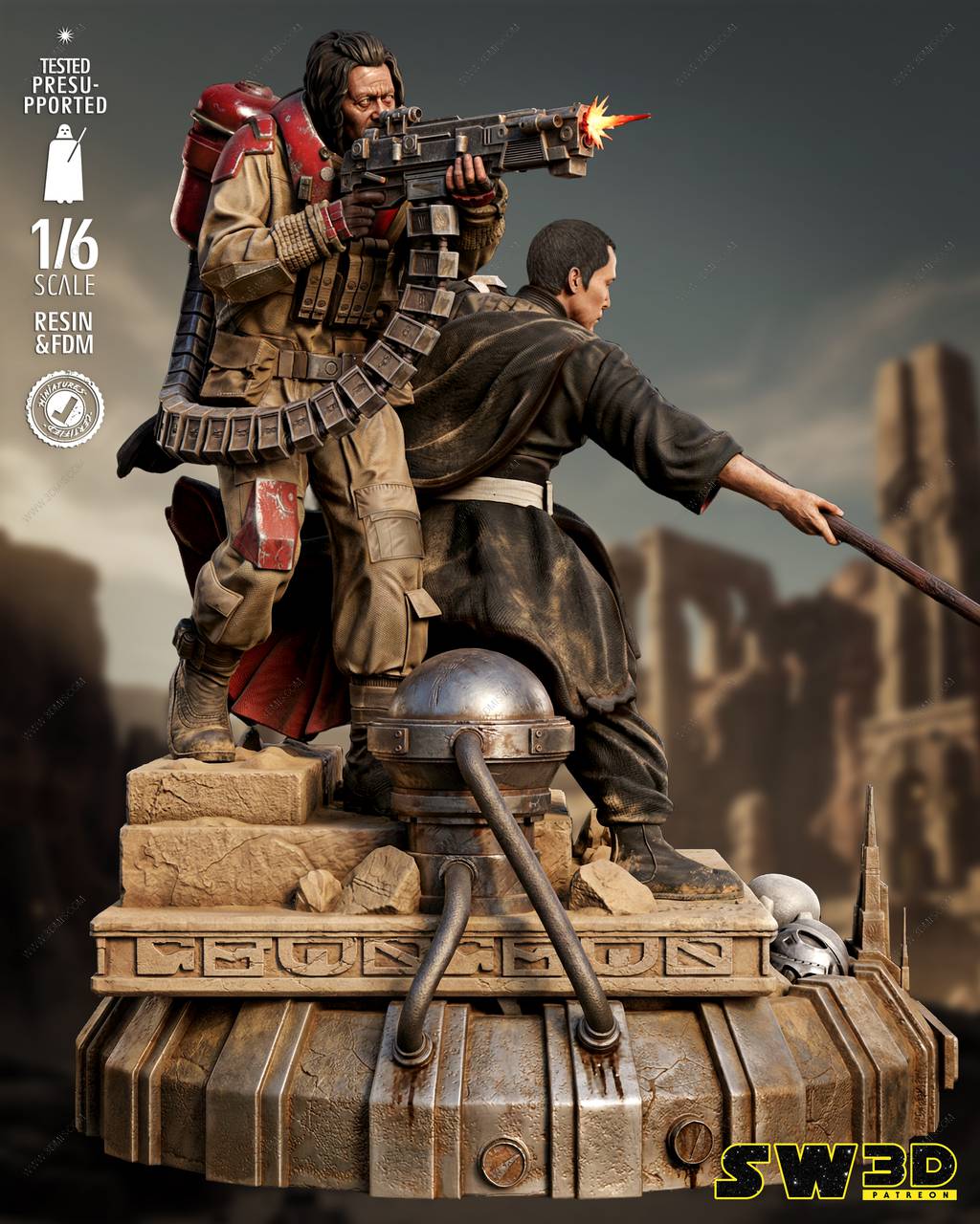 P站图纸印象馆 SW3D 星球大战 奇鲁特·英威和贝兹·马彪斯 SW3D 星球大战 奇鲁特·英威和贝兹·马彪斯