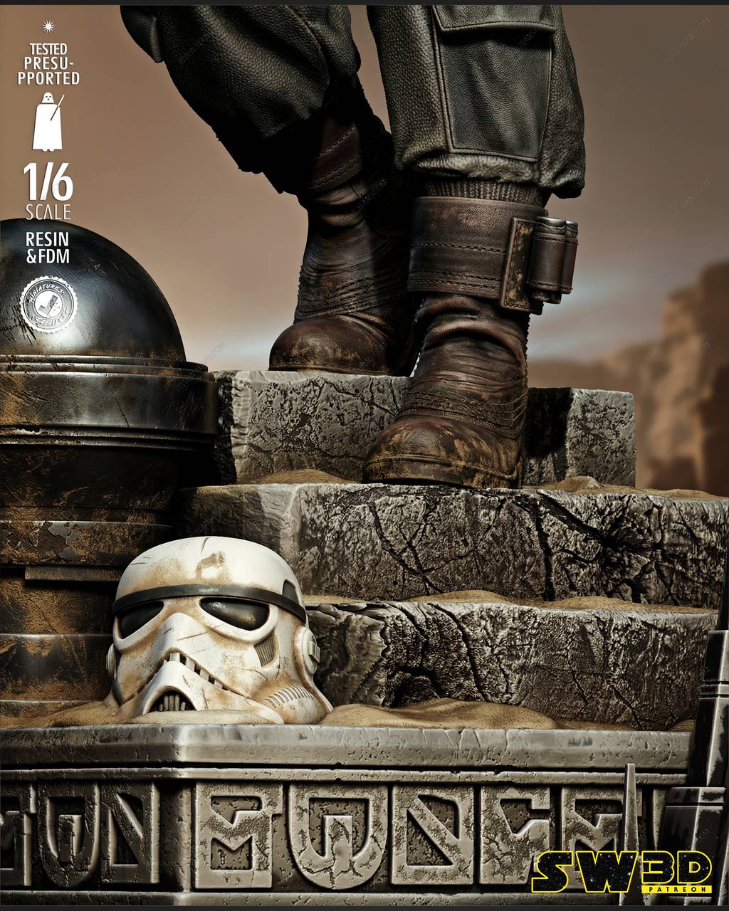 P站图纸印象馆 SW3D 星球大战 贝兹马尔布斯 SW3D 星球大战 贝兹马尔布斯