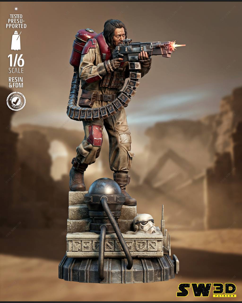 P站图纸印象馆 SW3D 星球大战 贝兹马尔布斯 SW3D 星球大战 贝兹马尔布斯