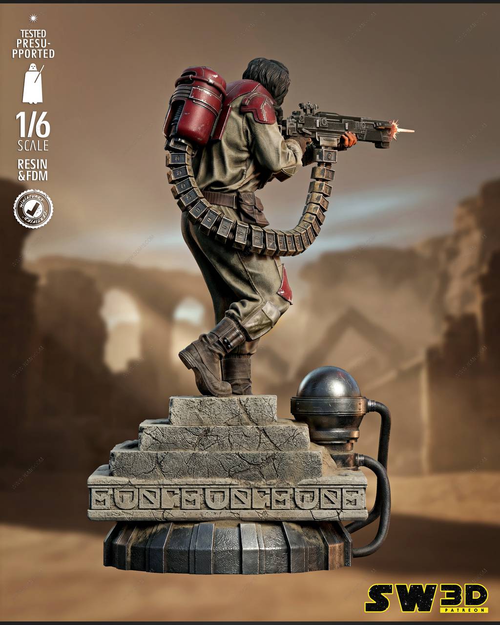 P站图纸印象馆 SW3D 星球大战 贝兹马尔布斯 SW3D 星球大战 贝兹马尔布斯