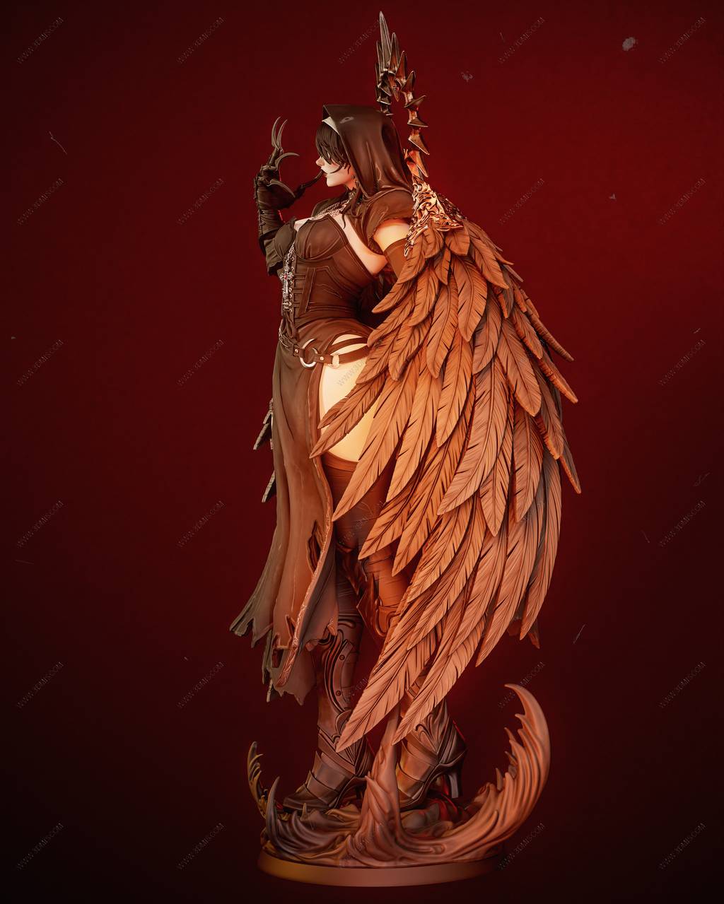 P站图纸印象馆 CA3D 堕落修女 CA3D 堕落修女