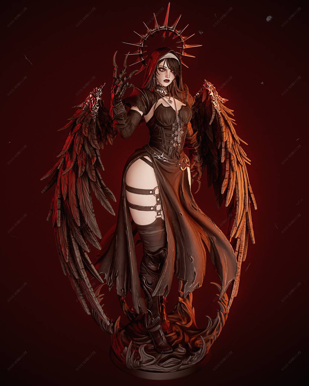 P站图纸印象馆 CA3D 堕落修女 CA3D 堕落修女