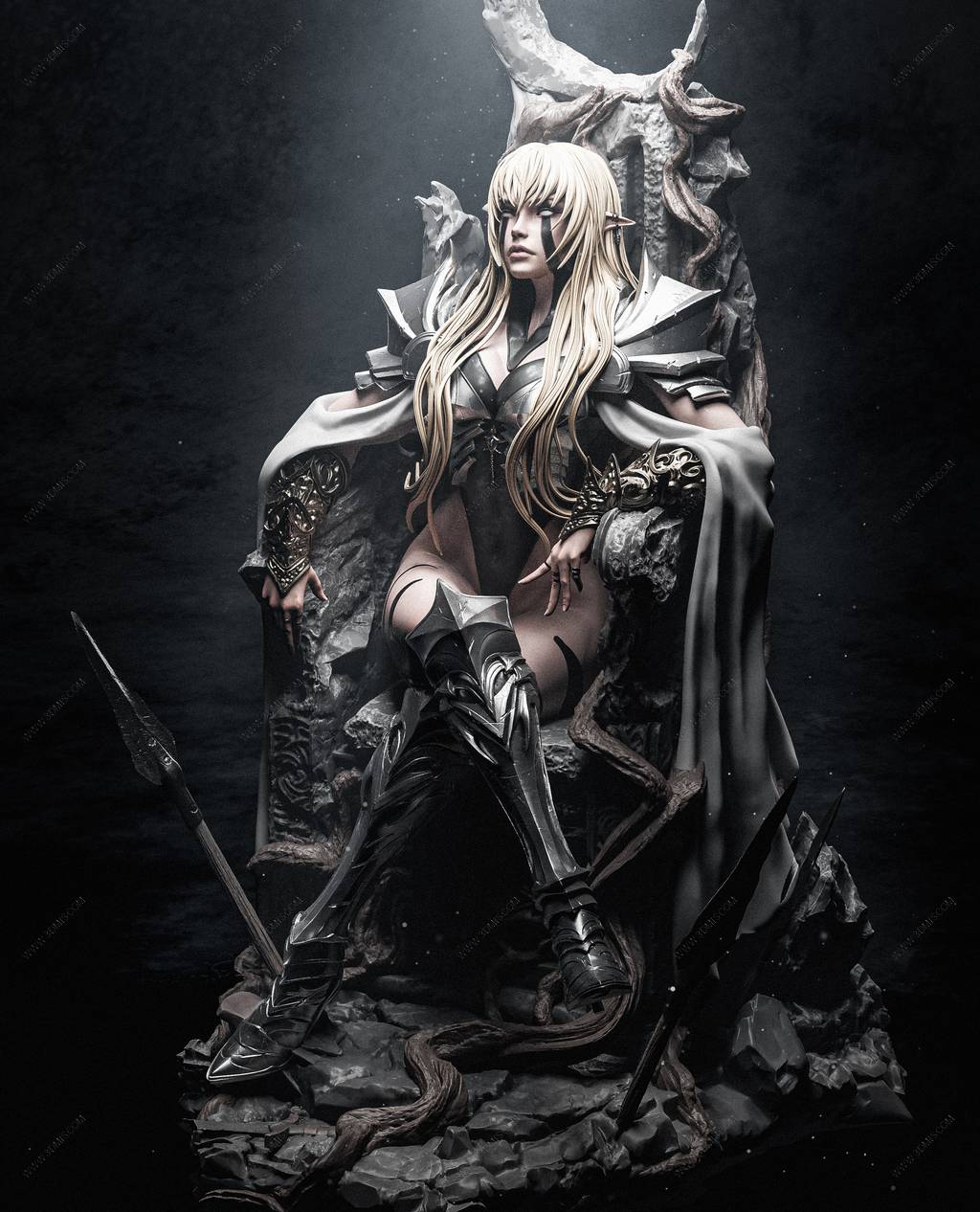 P站图纸印象馆 CA3D 露西娅:冥界的伟大女族长 CA3D 露西娅:冥界的伟大女族长