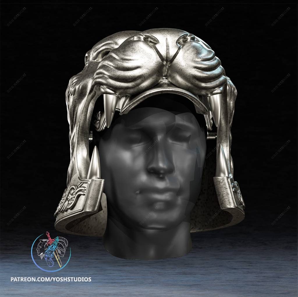 P站图纸印象馆 Yosh 角斗士 高卢猛虎的头盔 Yosh 角斗士 高卢猛虎的头盔