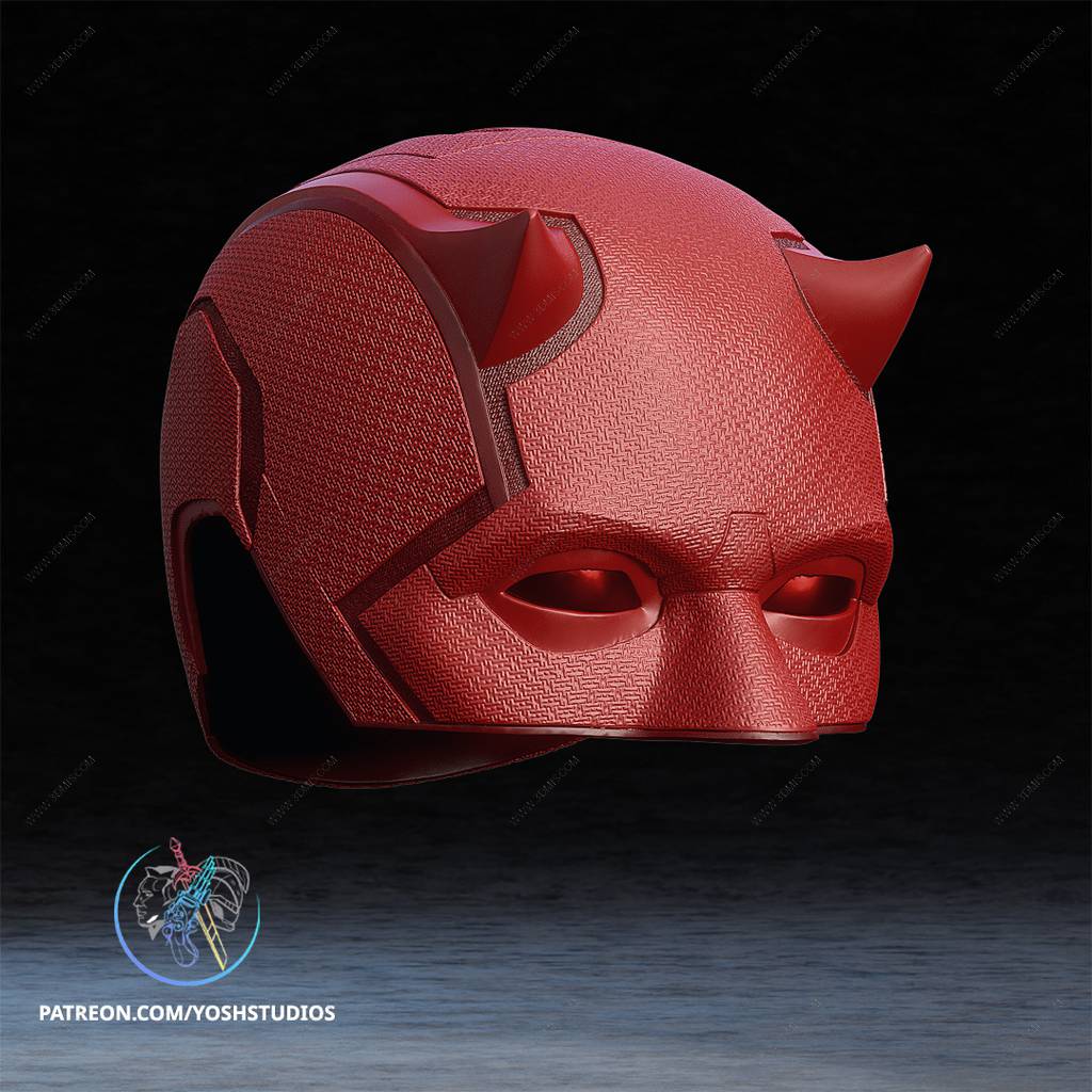 P站图纸印象馆 Yosh 夜魔侠 面罩 Yosh 夜魔侠 面罩
