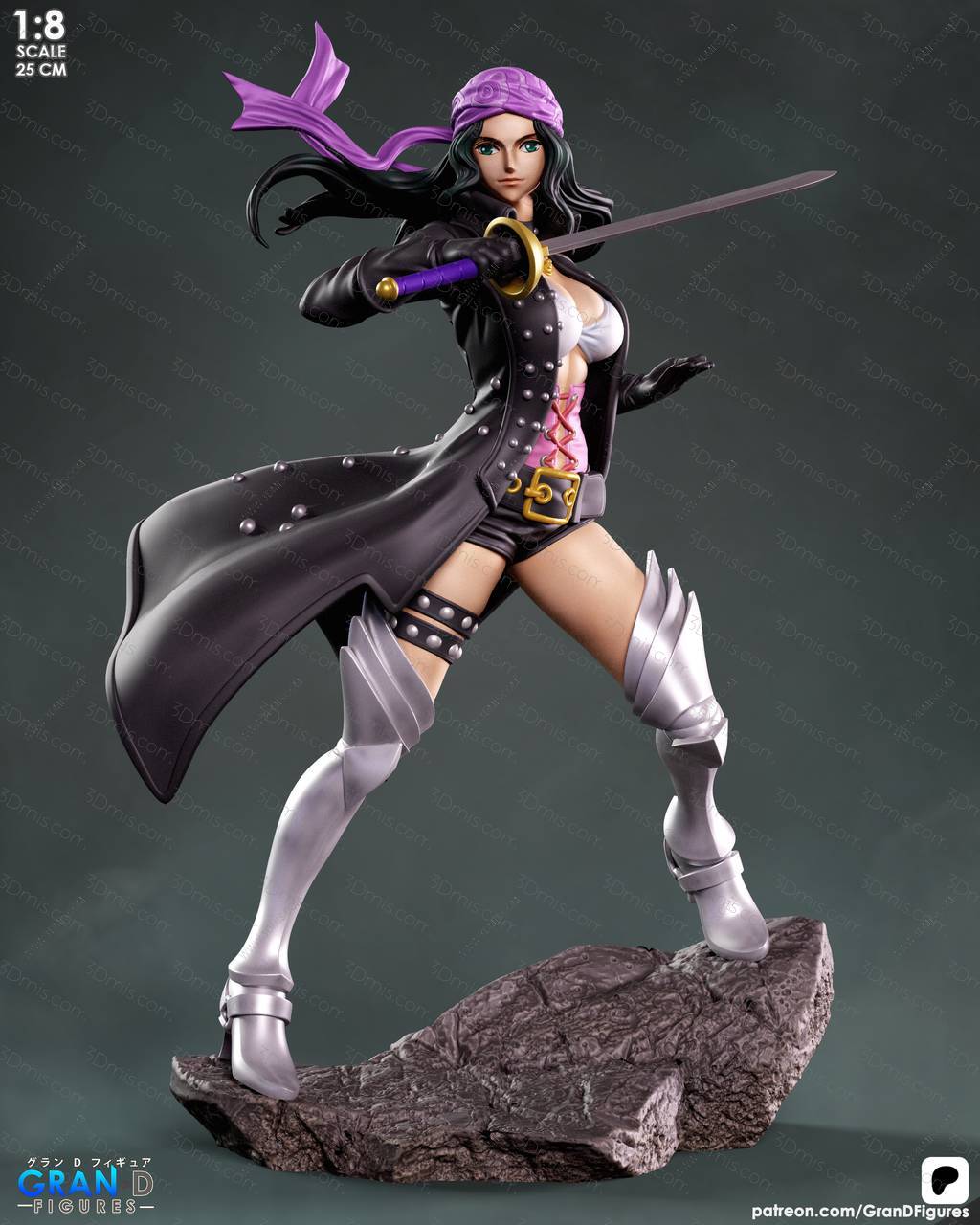 P站图纸印象馆 海贼王 妮可·罗宾 海贼王 妮可·罗宾