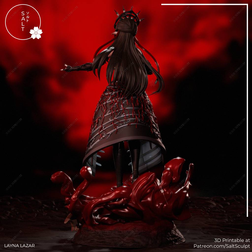 P站图纸印象馆 SaltSculpt 虚拟偶像 莱娜娜酱 SaltSculpt 虚拟偶像 莱娜娜酱