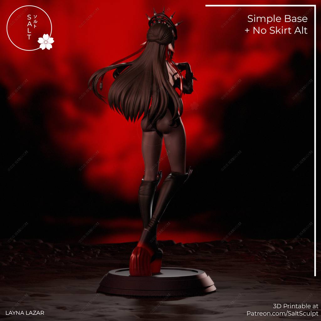 P站图纸印象馆 SaltSculpt 虚拟偶像 莱娜娜酱 SaltSculpt 虚拟偶像 莱娜娜酱