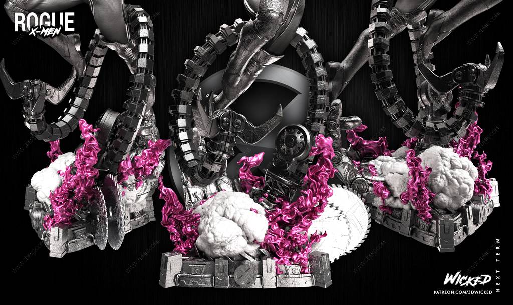 P站图纸印象馆 3DWicked 漫威 罗刹女 3DWicked 漫威 罗刹女