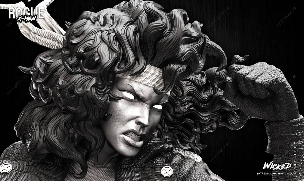 P站图纸印象馆 3DWicked 漫威 罗刹女 3DWicked 漫威 罗刹女