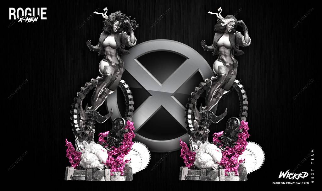 P站图纸印象馆 3DWicked 漫威 罗刹女 3DWicked 漫威 罗刹女