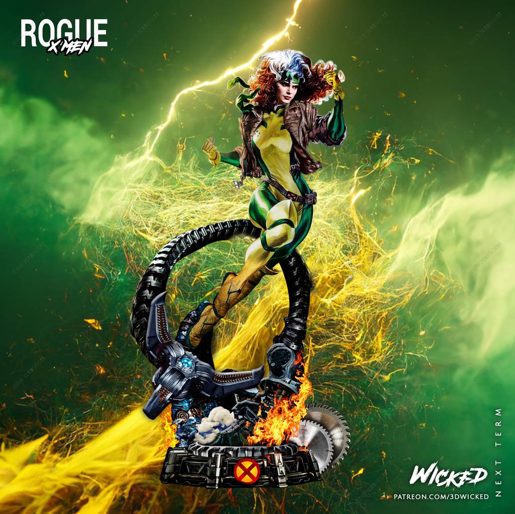 P站图纸印象馆 3DWicked 漫威 罗刹女 3DWicked 漫威 罗刹女