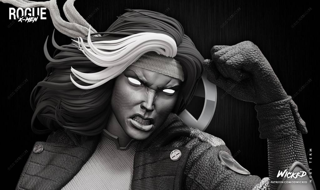 P站图纸印象馆 3DWicked 漫威 罗刹女 3DWicked 漫威 罗刹女