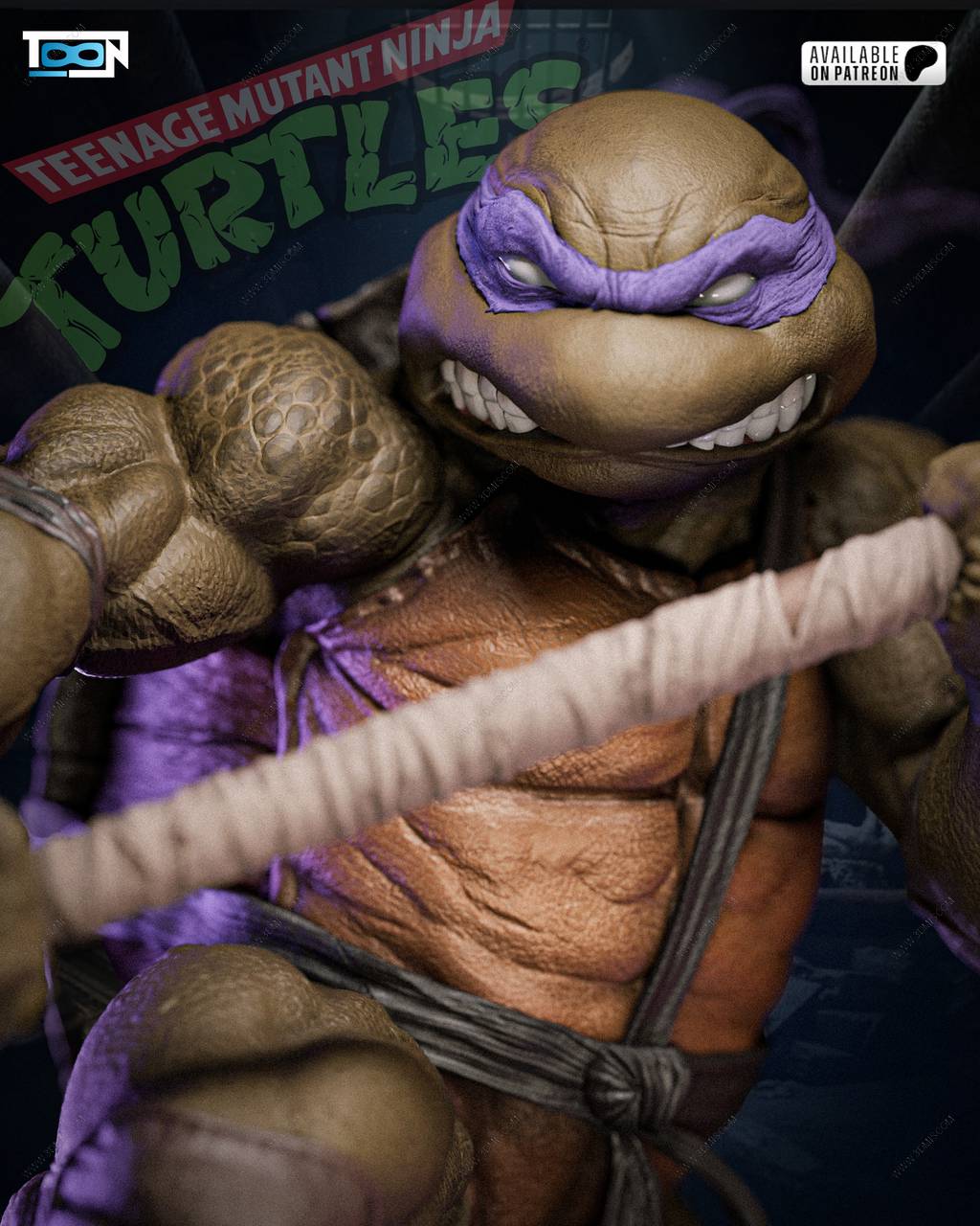 P站图纸印象馆 Toon Studios 忍者神龟 多纳泰罗 Toon Studios 忍者神龟 多纳泰罗