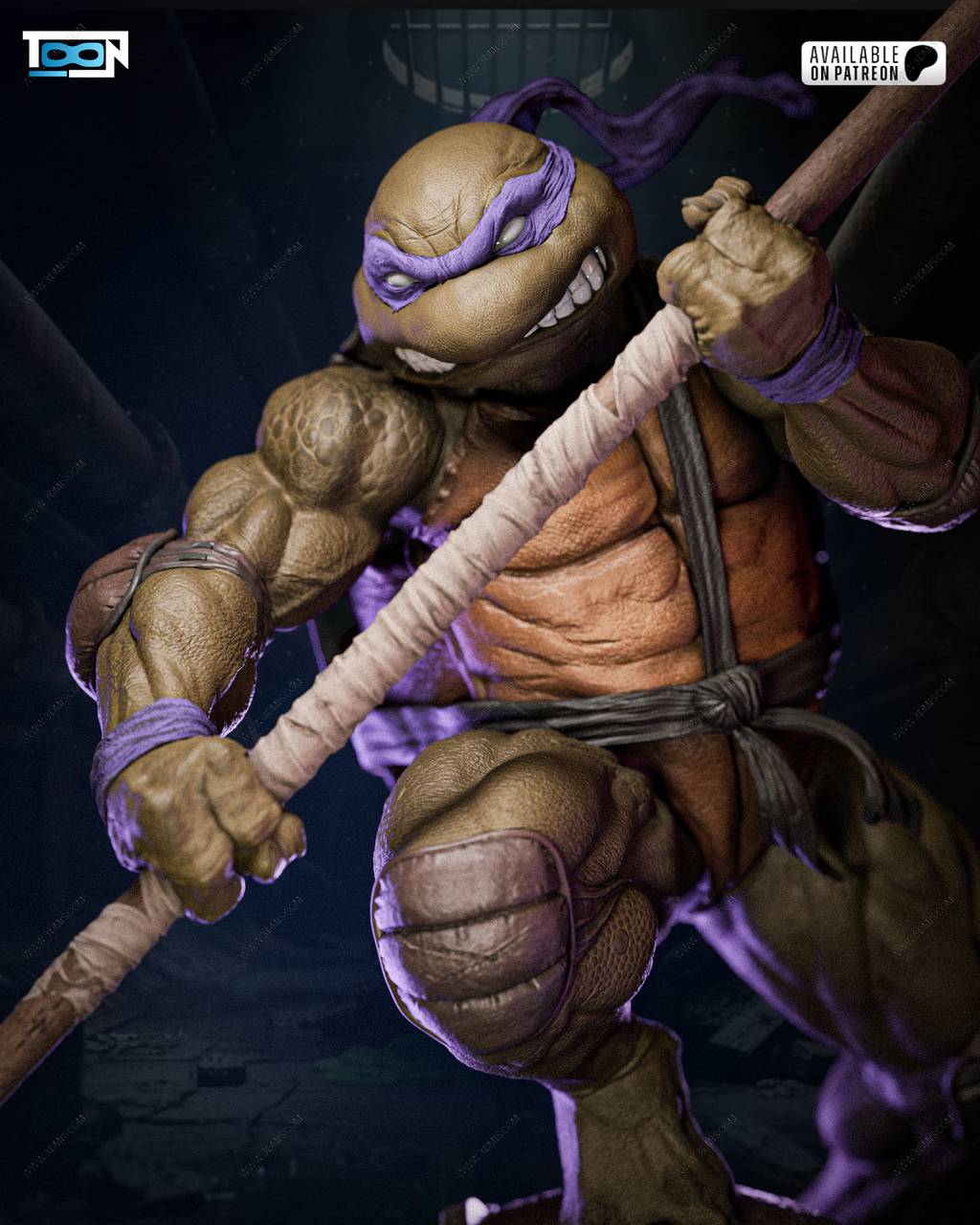 P站图纸印象馆 Toon Studios 忍者神龟 多纳泰罗 Toon Studios 忍者神龟 多纳泰罗