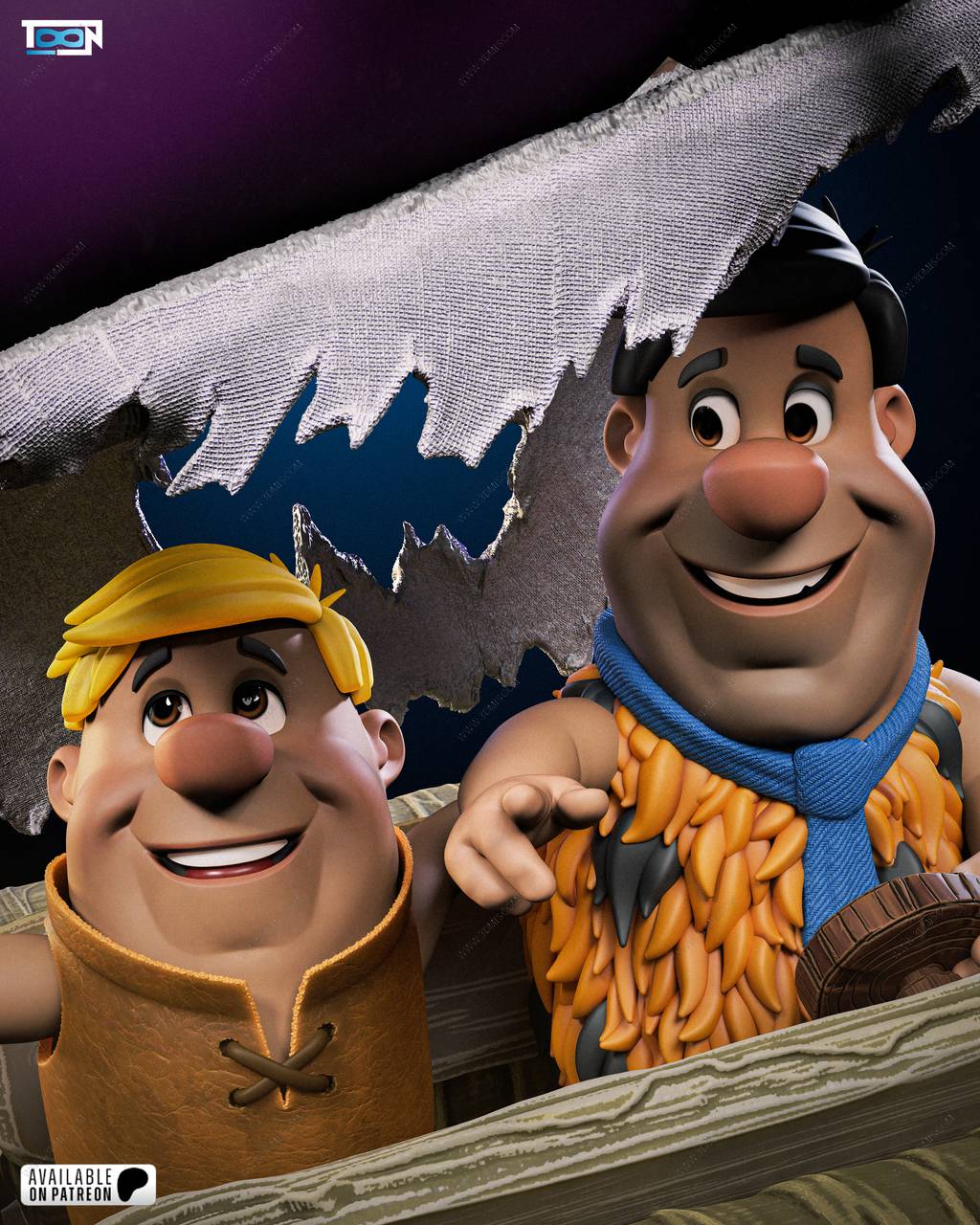 P站图纸印象馆 Toon Studios 摩登原始人 Toon Studios 摩登原始人