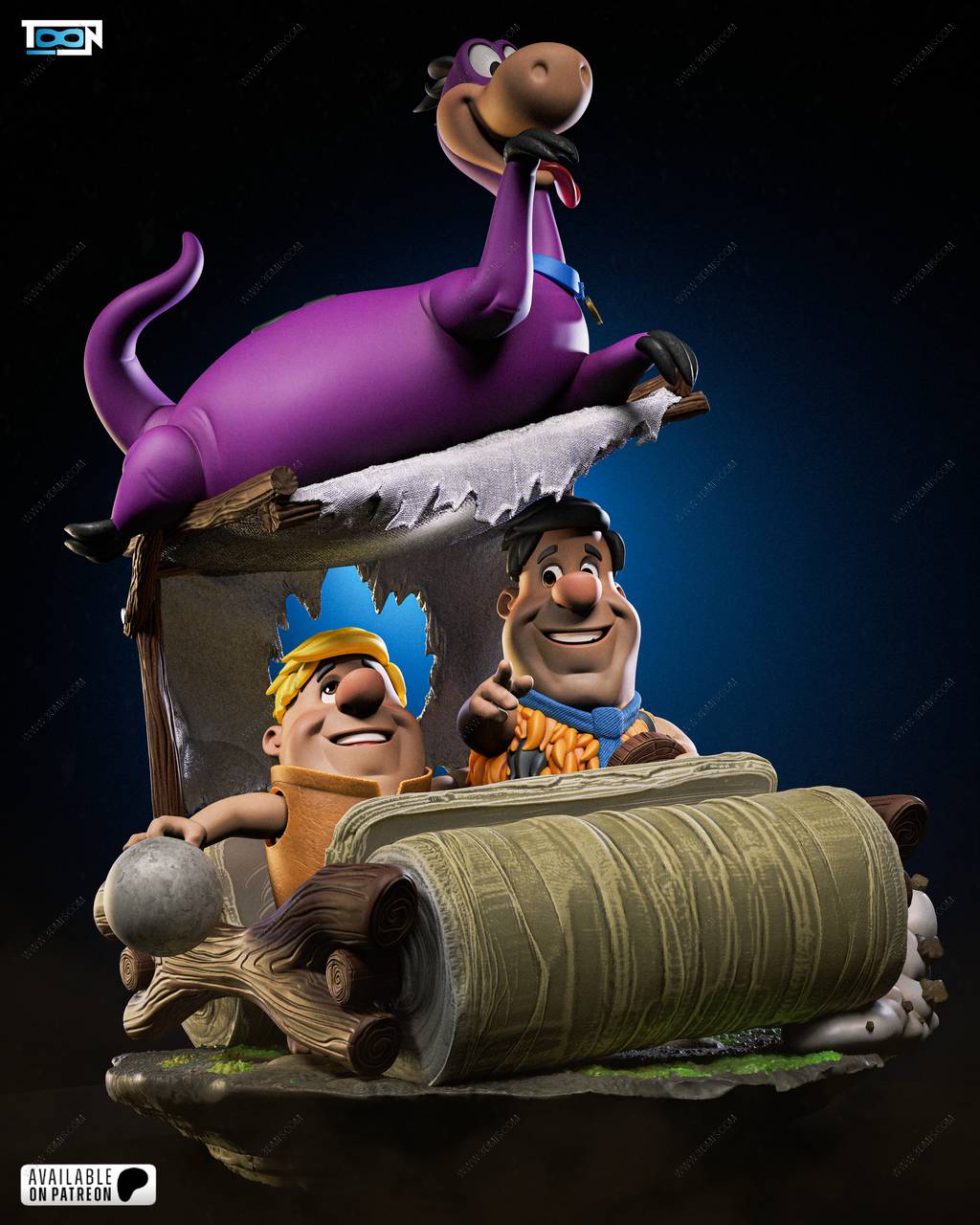 P站图纸印象馆 Toon Studios 摩登原始人 Toon Studios 摩登原始人