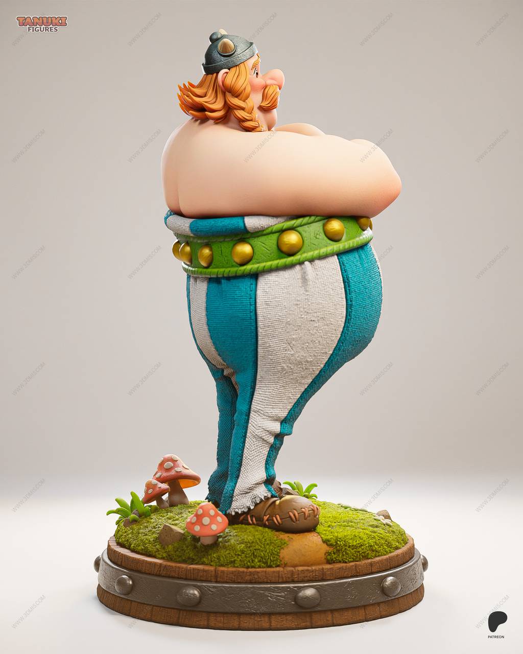 P站图纸印象馆 Tanuki Figures 高卢英雄传 奥勃利 Tanuki Figures 高卢英雄传 奥勃利