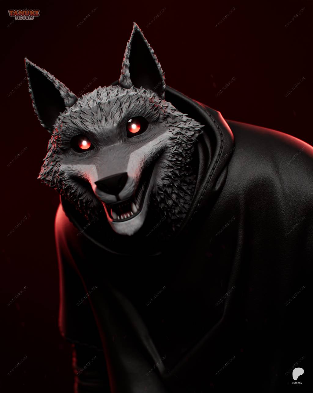 P站图纸印象馆 Tanuki Figures 穿靴子的猫 死神 Tanuki Figures 穿靴子的猫 死神