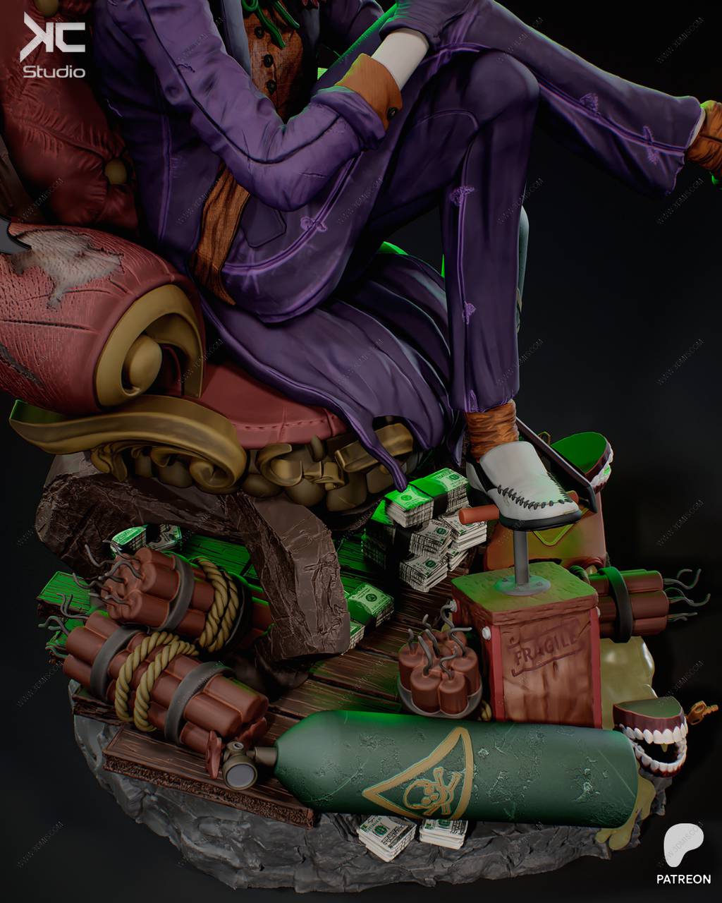 P站图纸印象馆 KcStudio DC漫画 小丑 KcStudio DC漫画 小丑