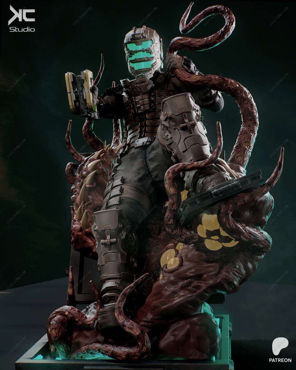 P站图纸印象馆 KcStudio 死亡空间 艾萨克·克拉克 KcStudio 死亡空间 艾萨克·克拉克