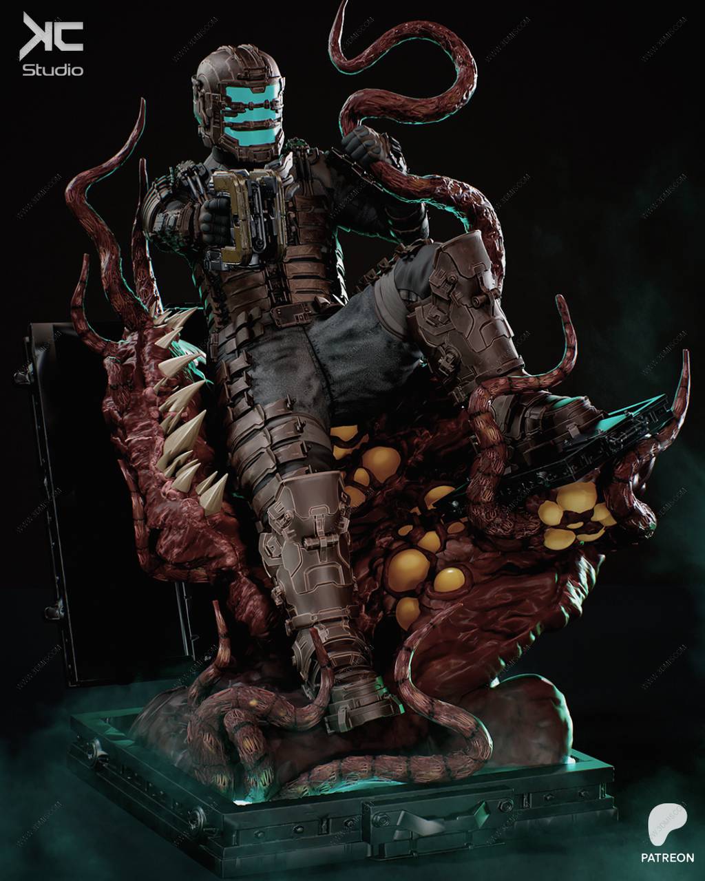 P站图纸印象馆 KcStudio 死亡空间 艾萨克·克拉克 KcStudio 死亡空间 艾萨克·克拉克