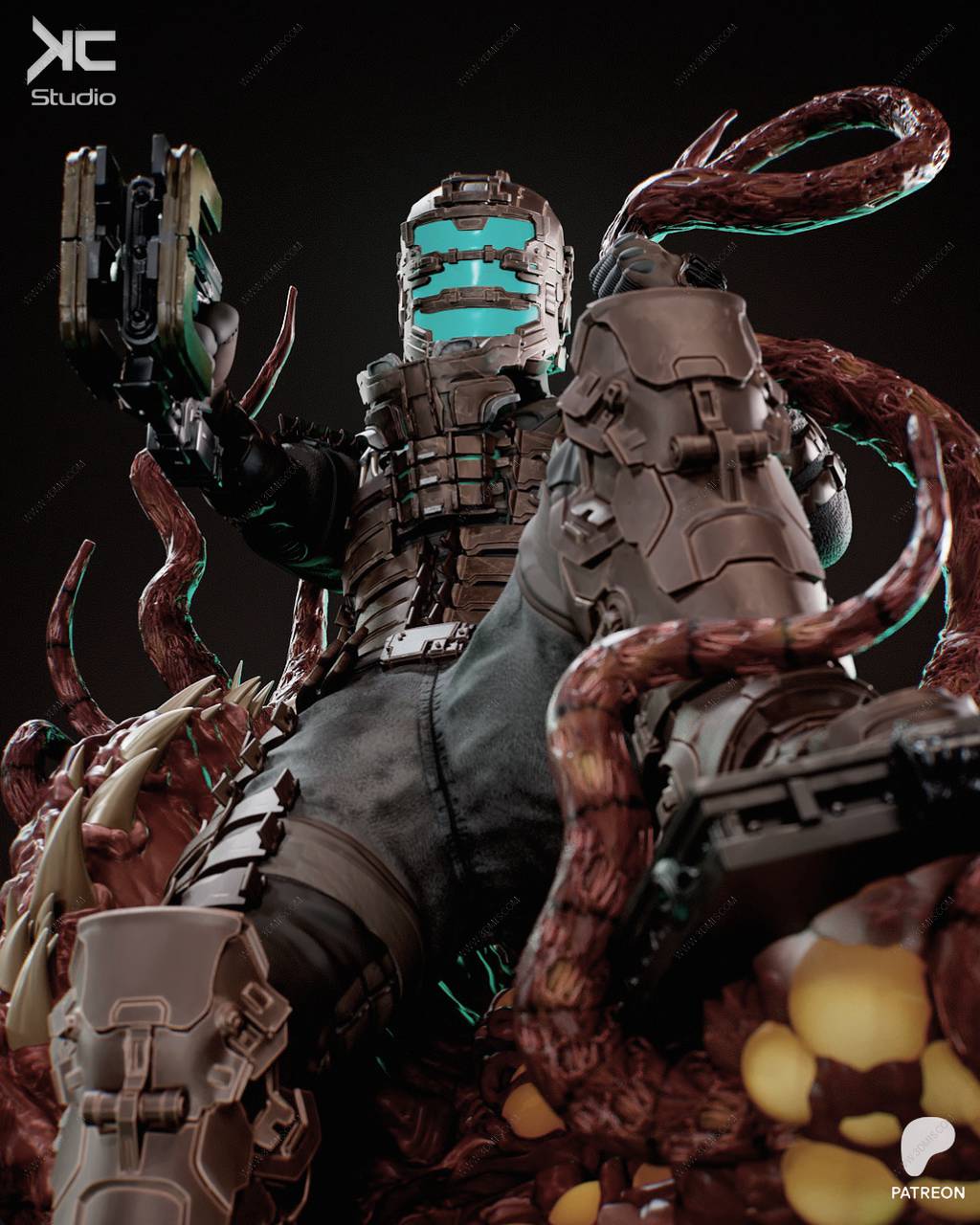 P站图纸印象馆 KcStudio 死亡空间 艾萨克·克拉克 KcStudio 死亡空间 艾萨克·克拉克