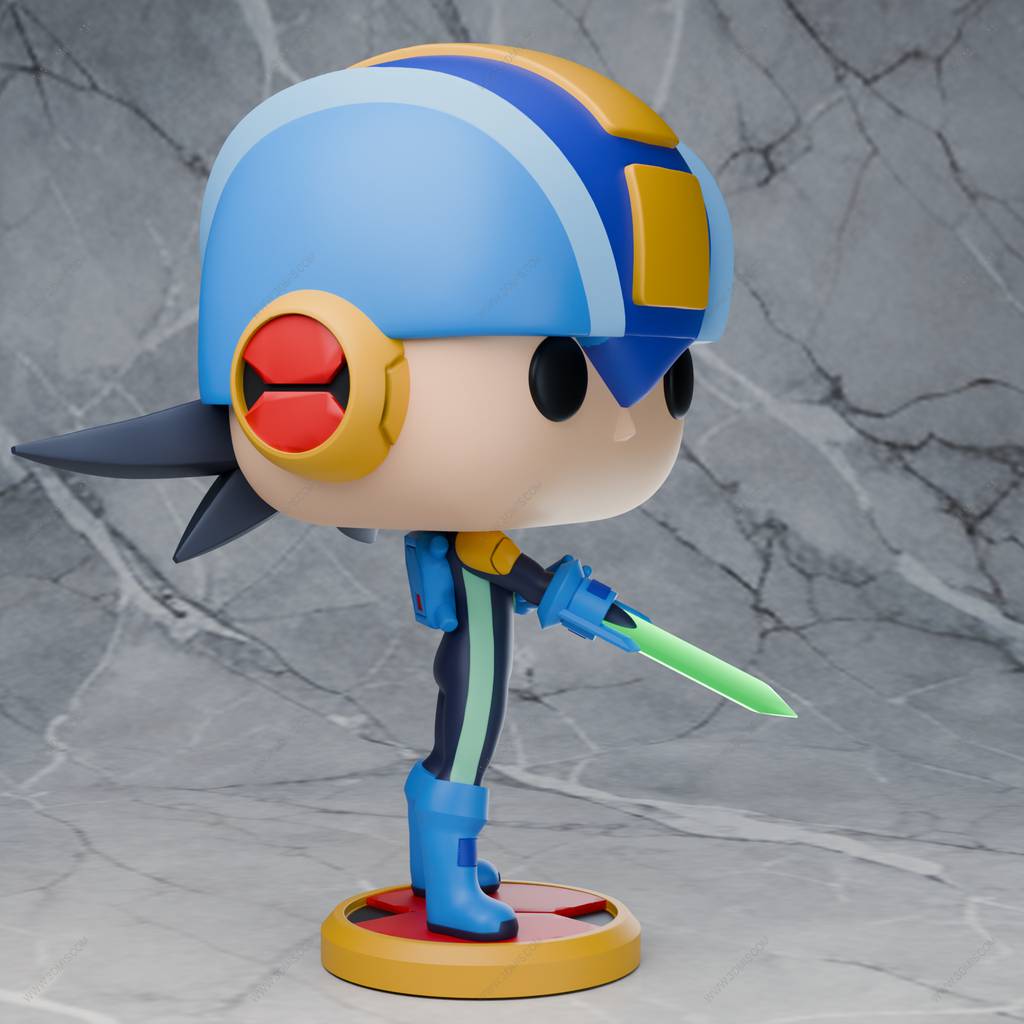 P站图纸印象馆 元祖洛克人 洛克人 元祖洛克人 洛克人