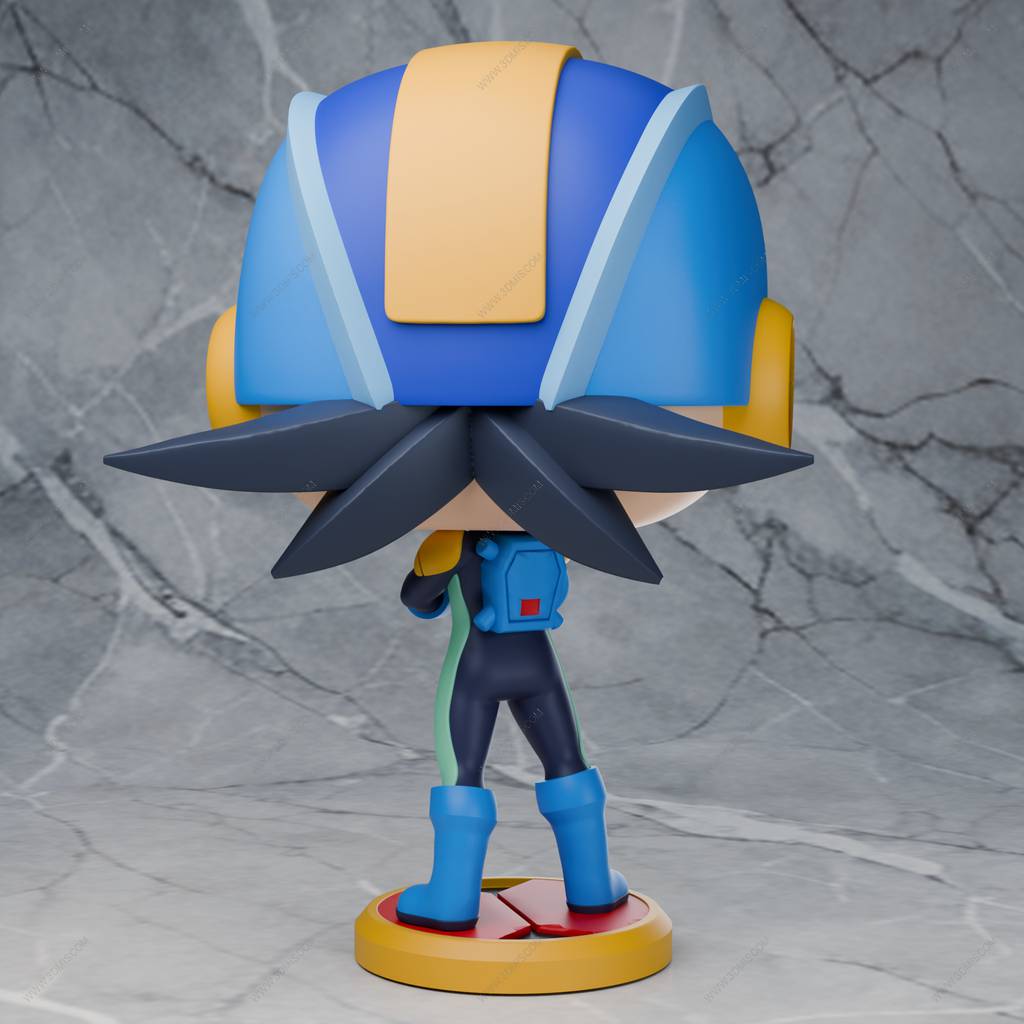 P站图纸印象馆 元祖洛克人 洛克人 元祖洛克人 洛克人