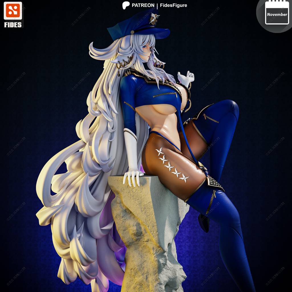 P站图纸印象馆 Fides Figure 碧蓝航线 信浓 Fides Figure 碧蓝航线 信浓