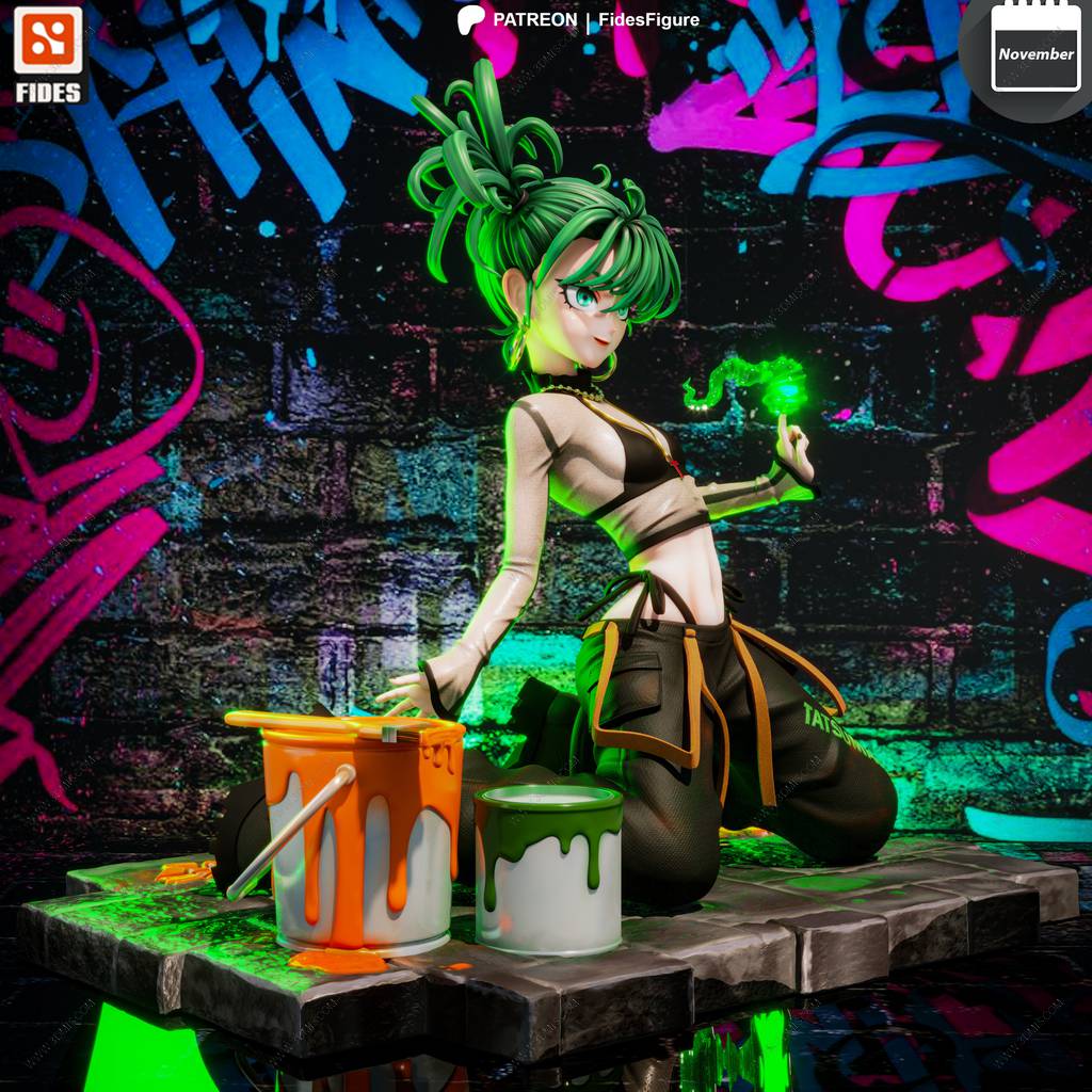 P站图纸印象馆 Fides Figure 一拳超人 龙卷 Fides Figure 一拳超人 龙卷