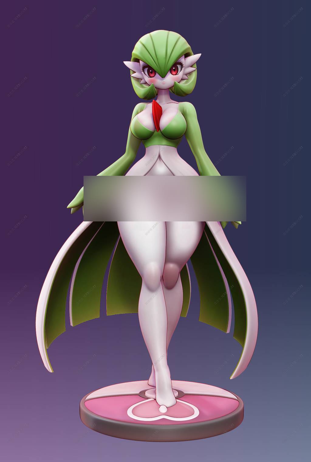 P站图纸印象馆 精灵宝可梦 沙奈朵 精灵宝可梦 沙奈朵