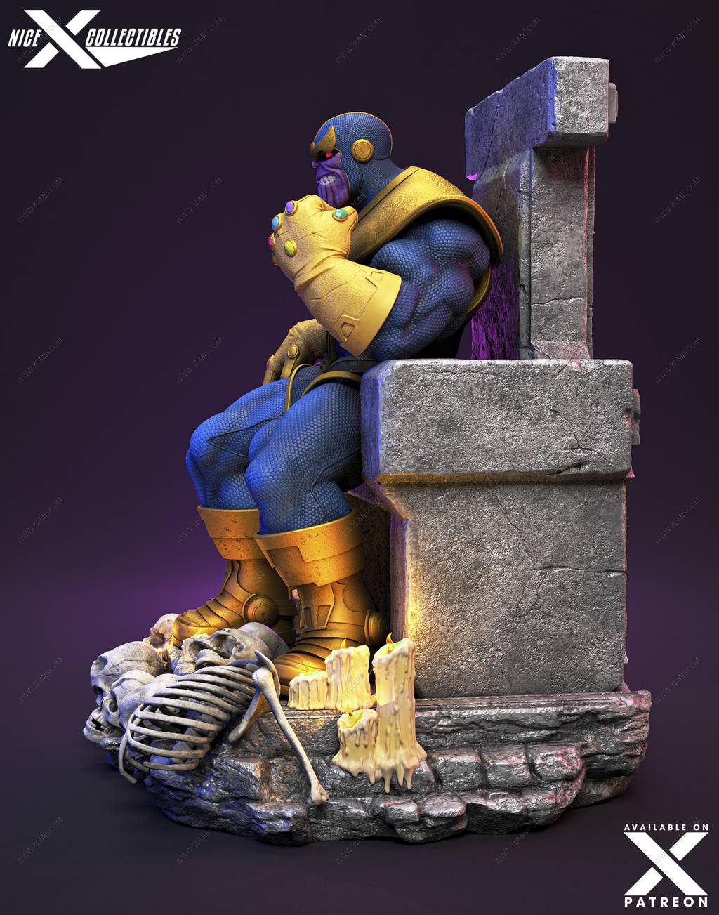 P站图纸印象馆 Nice X Collectibles 漫威 灭霸译萨诺斯 Nice X Collectibles 漫威 灭霸译萨诺斯