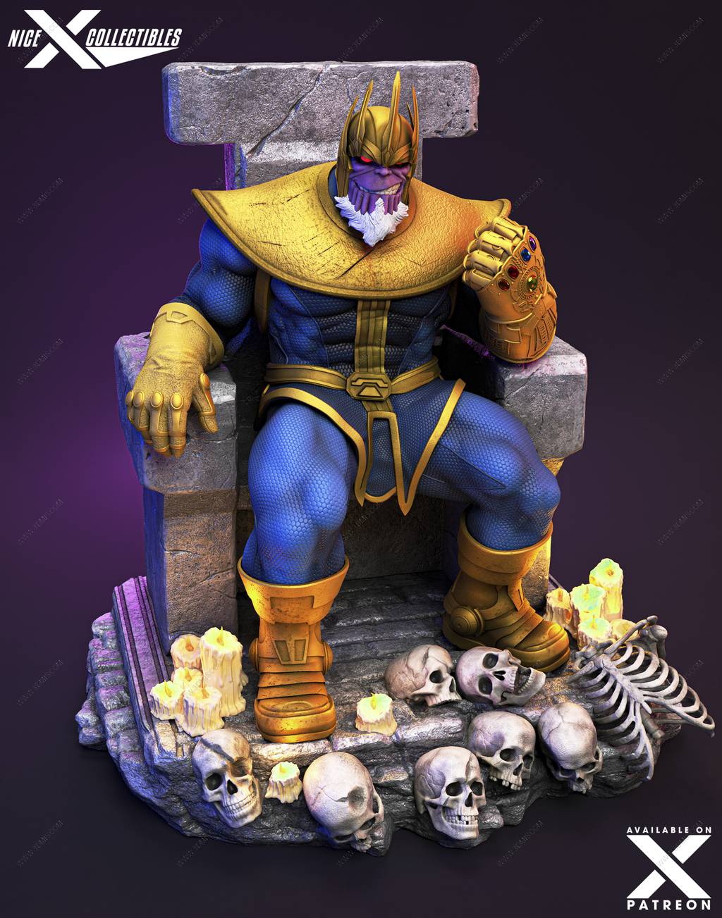 P站图纸印象馆 Nice X Collectibles 漫威 灭霸译萨诺斯 Nice X Collectibles 漫威 灭霸译萨诺斯