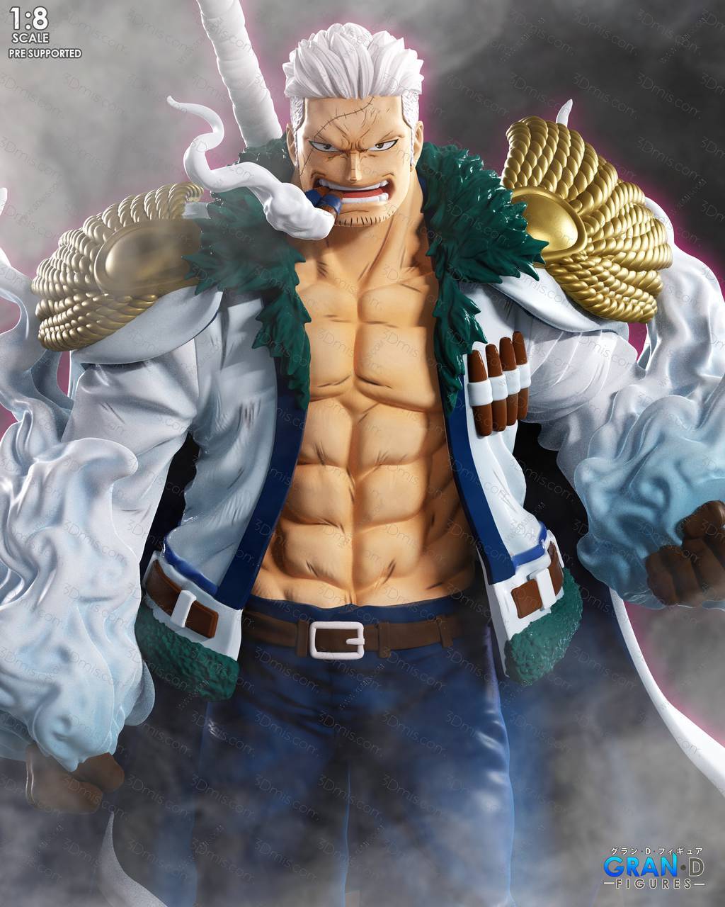 P站图纸印象馆 海贼王 斯摩格 海贼王 斯摩格