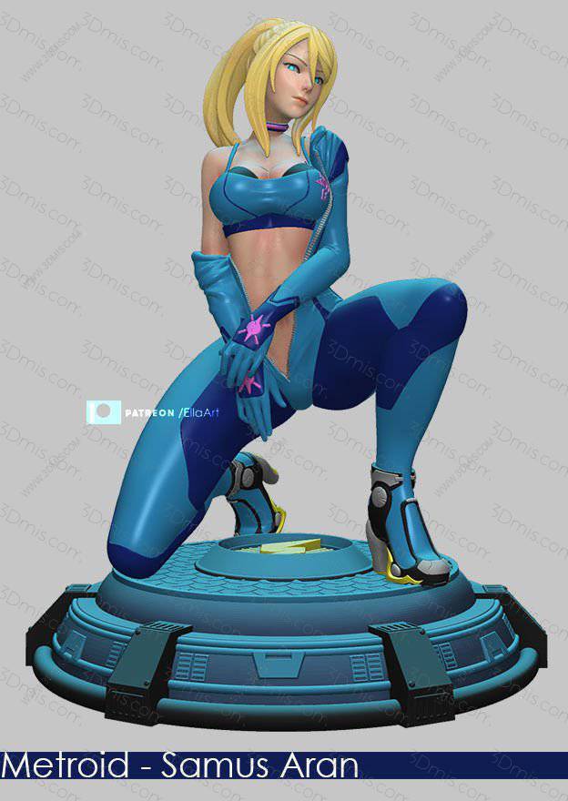 P站图纸印象馆 银河战士 萨姆斯·阿兰 银河战士 萨姆斯·阿兰